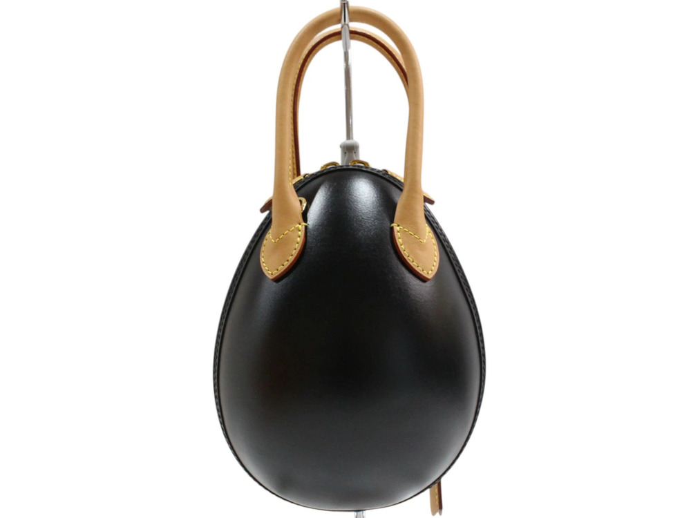 Louis Vuitton Egg Brown Bag Monogram Handbag Canvas Shoulder